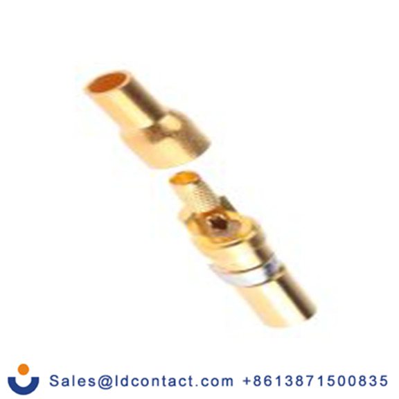 RS PRO,477-7350,背板连接器触点, 铜合金制 直向 RG316/U, RG188A/U, RG-174U, 母插, 最大接触电阻2.7 mΩ 金色, DIN 41612系列