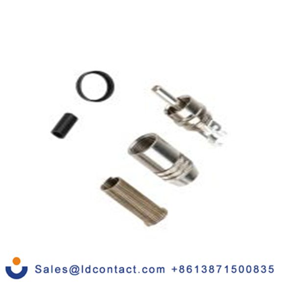 RS PRO,484-9304,RCA 插头 直向, 电缆安装, 天然色, 50 V, 镀镍银触点 5A