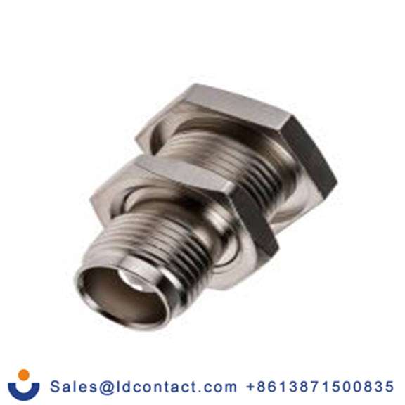 RS PRO,488-9324,TNC 连接器 母插, 50 Ω, 面板安装, 直向, 用于RG316/U, RG188A/U, RG-174U线 TNC系列 压接