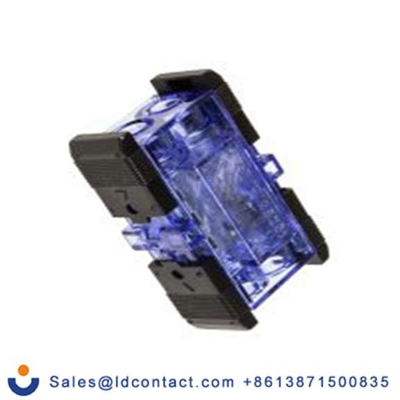 RS PRO,492-8788,非熔断型端子排, 2路, 450 V 101A, 线规10 to 25 mm², 电缆安装, 透明蓝色 螺钉