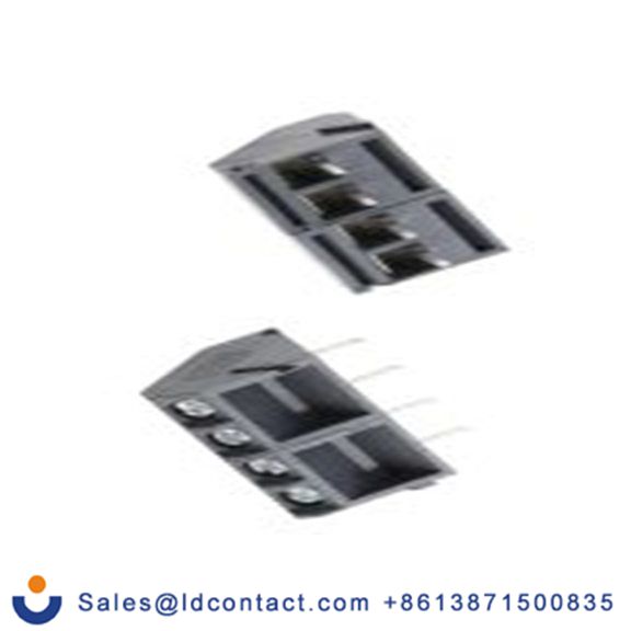 RS PRO,494-9022,PCB端子排, 4p, 5mm间距, 16A, 250 V, THT安装, 螺钉端接, 灰色