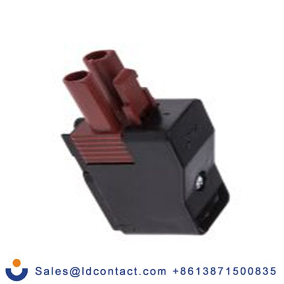 RS PRO,495-6200,非熔断型端子排, 2路, 400 V 16A, 线规2.5 mm², 电缆安装, 黑色, 棕色 螺钉