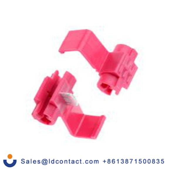 RS PRO,510-4810,接头连接器, 水龙头, 红色, Φ20 mm, 绝缘, 27 mm总长, 镀锡触点, 878100系列 18 AWG