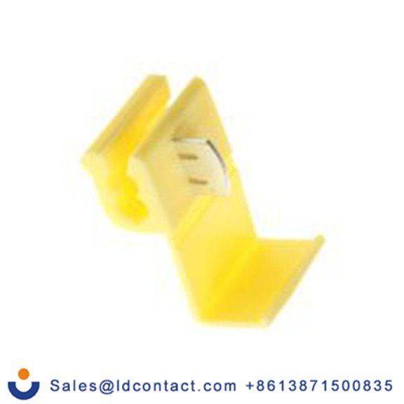 RS PRO,510-4826,接头连接器, 水龙头, 黄色, Φ20.5 mm, 绝缘, 34.5 mm总长, 878201系列 10 AWG