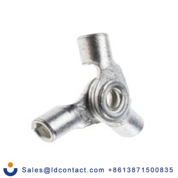 RS PRO,510-4949,非绝缘 铜 环形端子, Φ4 mm内环 12 AWG, 4 mm螺栓, 灰色 10 AWG, -40 °C至75 °C