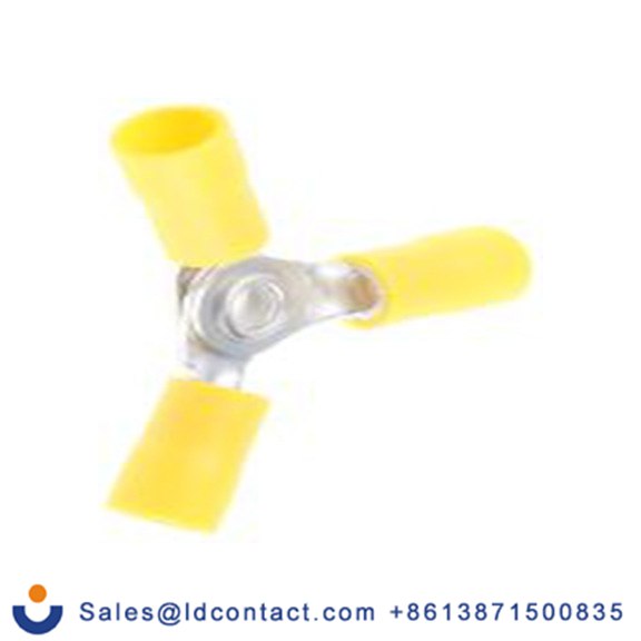 RS PRO,510-4977,绝缘 铜 环形端子, Φ4 mm内环 12 AWG, 4 mm螺栓, 黄色 10 AWG, -40 °C至75 °C