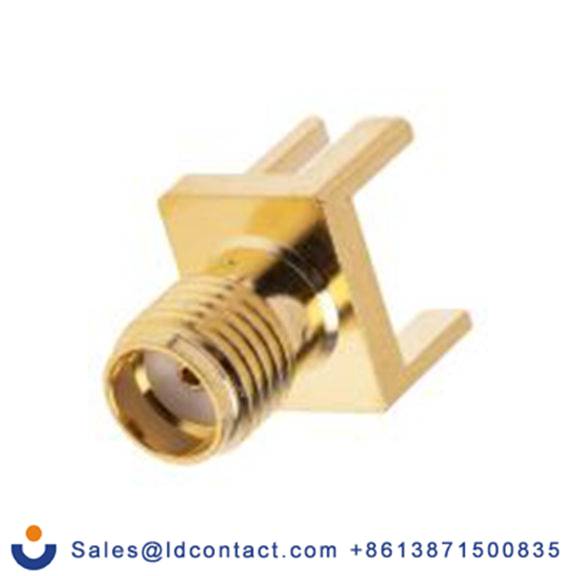 RS PRO,526-5757,SMA 连接器 母插, 50 Ω, 边缘安装, 直向 SMA系列 焊接