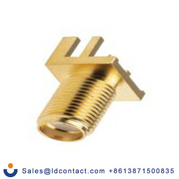 RS PRO,526-5779,SMA 连接器 母插, 50 Ω, 边缘安装, 直向, 用于同轴线 SMA系列 焊接