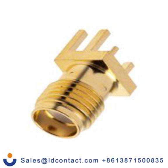 RS PRO,526-5785,SMA 连接器 母插, 50 Ω, 边缘安装, 直向 SMA系列 焊接