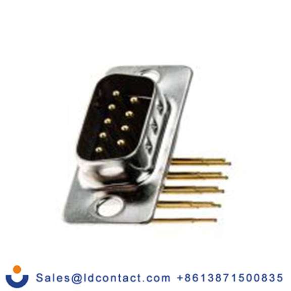 RS PRO,528-3654,9针 直角 2.77 mm间距, 通孔安装 D-sub 连接器, 250 V 公 528系列