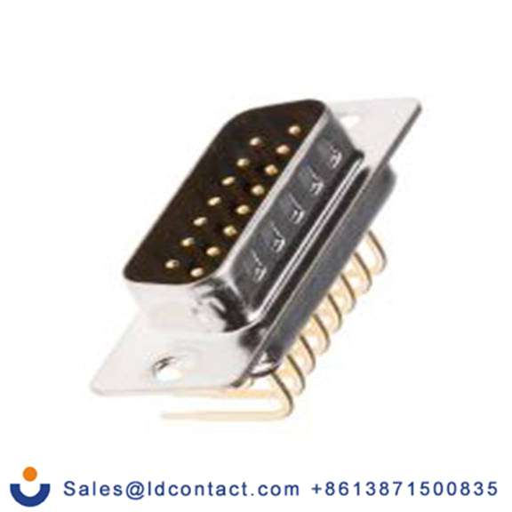RS PRO,528-3660,15针 直角 2.77 mm间距, 通孔安装 D-sub 连接器, 250 V 公 528系列