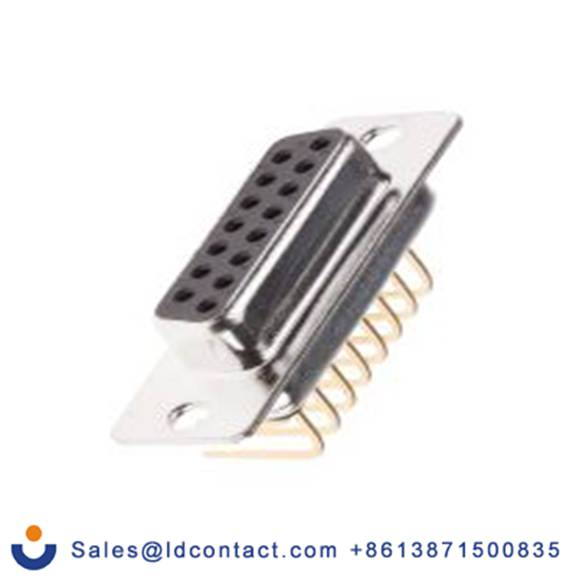 RS PRO,528-3711,15针 直角 2.77 mm间距, 通孔安装 D-sub 连接器, 250 V 母插 528系列