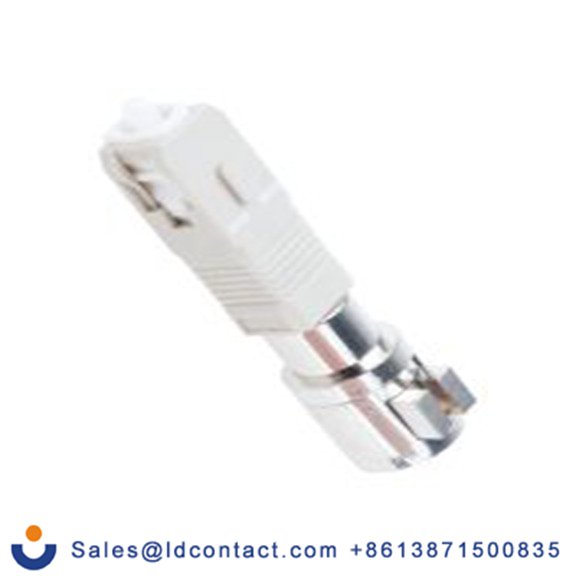 RS PRO,536-7825,多模 光纤耦合器, SC 至裸光纤连接器, 125 μm光纤, 0.01dB损耗, 银灰色