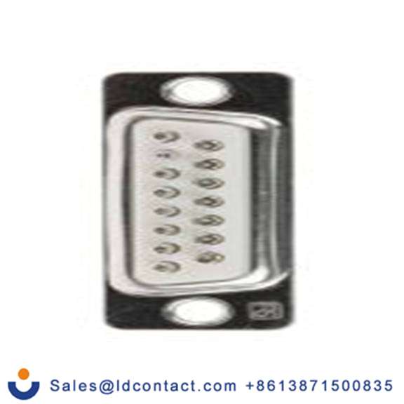 RS PRO,544-3783,15针 D-SUB 直向 2.77 mm间距, 面板安装 D-sub 连接器, 500 V 母插 3.05mm 通孔