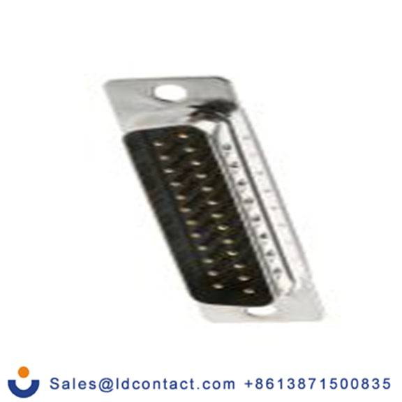 RS PRO,544-3812,25针 D-SUB 直向 2.77 mm间距, 面板安装 D-sub 连接器, 500 V 公 3.05mm 通孔