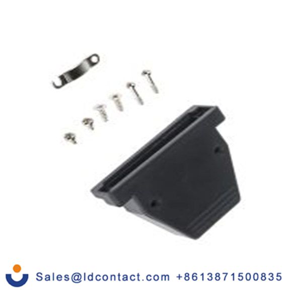 RS PRO,544-4405,37针 D-Sub 底壳, 聚乙烯对苯二酸盐壳体, D-Sub 底壳连接器 直向, C尺寸, 黑色, O69系列