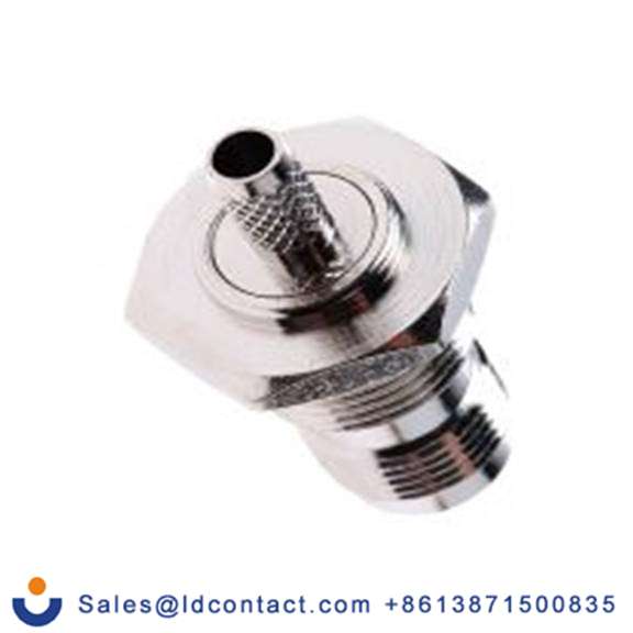 RS PRO,546-2857,TNC 连接器 母插, 50 Ω, 隔板安装, 直向 TNC系列 压接