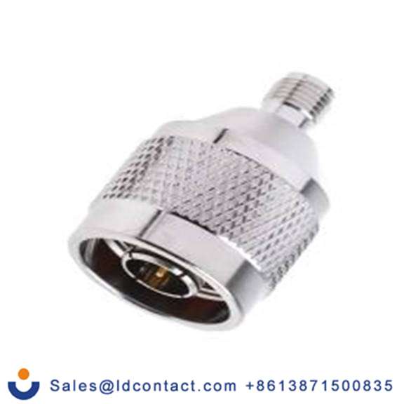 RS PRO,546-3068,射频适配器, 直向, 50 Ω阻抗 公, 镀金色 母插 铍铜合金触芯