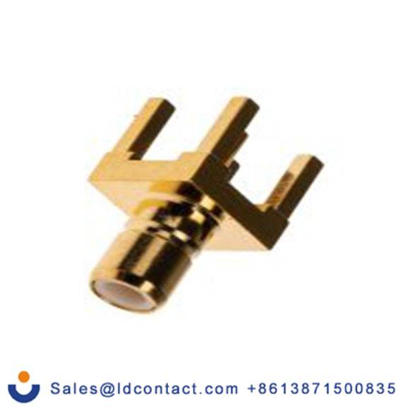 RS PRO,546-3399,SMB 连接器 母插, 50 Ω, PCB安装, 直向, 用于RG174A/U线 SMB系列 焊接