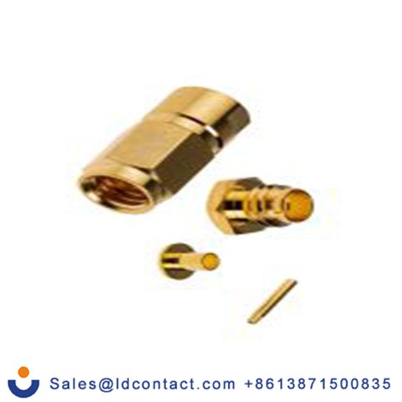 RS PRO,546-3428,SMC 连接器 公, 50 Ω, 电缆安装, 直向, 用于RG174A/U线 SMC系列 夹