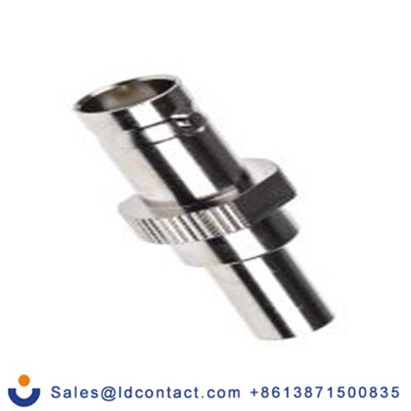 RS PRO,546-3850,BNC 连接器 母插, 75 Ω, 电缆安装, 直向, 用于RG59线 BNC系列 压接