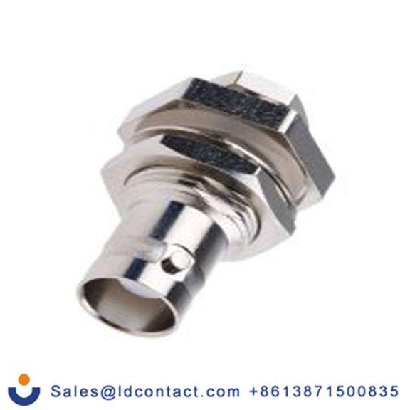 RS PRO,546-3951,BNC 连接器 母插, 50 Ω, 面板安装, 直向, 用于RG174B线 BNC系列 夹