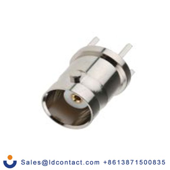 RS PRO,546-4027,BNC 连接器 母插, 50 Ω, PCB安装, 直向 BNC系列 焊接