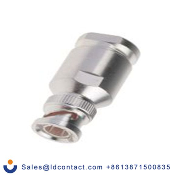 RS PRO,546-4358,BNC 连接器 公, 50 Ω, 电缆安装, 直向, 用于RG213线 BNC系列 夹