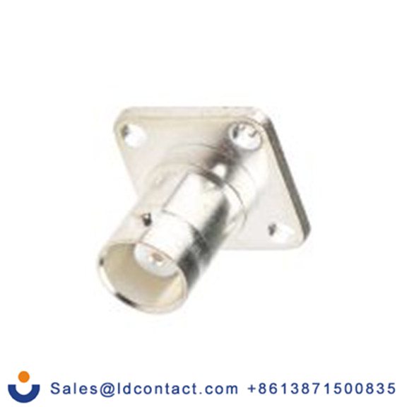 RS PRO,546-4487,BNC 连接器 母插, 50 Ω, 法兰安装, 直向 BNC系列 焊接