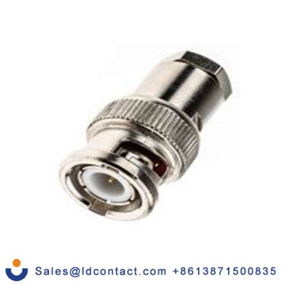 RS PRO,546-4881,BNC 连接器 公, 75 Ω, 电缆安装, 直向, 用于RG59线 BNC系列 夹