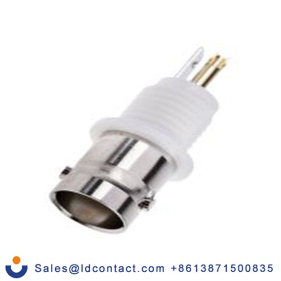 RS PRO,546-4910,BNC 连接器 母插, 50 Ω, 面板安装, 直向 BNC系列 焊接