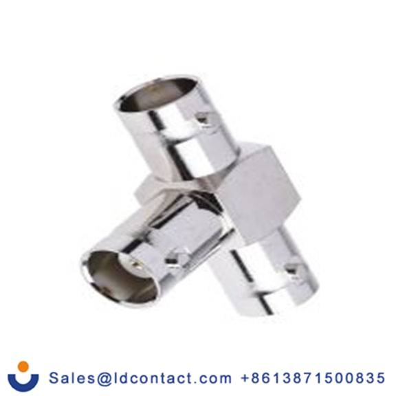 RS PRO,546-4932,射频适配器, T, 50 Ω阻抗 母插, 250 MHz, 镀金色 母插 黄铜触芯