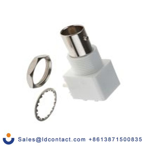 RS PRO,546-5159,BNC 连接器 母插, 75 Ω, PCB安装, 直角 BNC系列 焊接