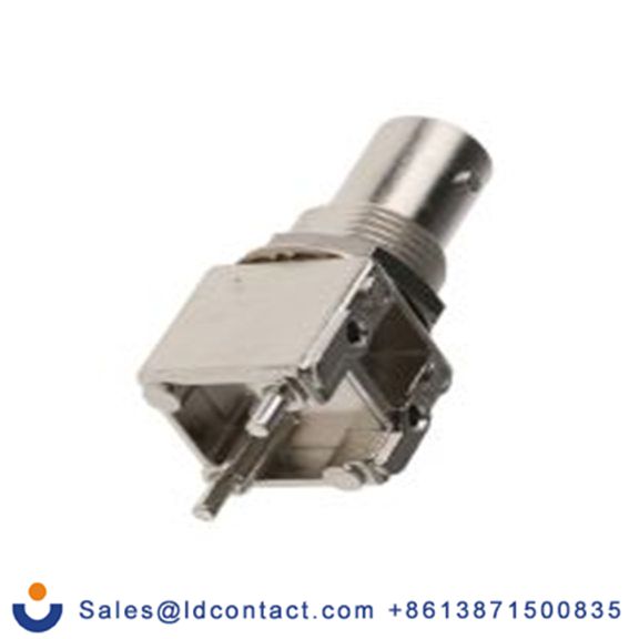 RS PRO,546-5187,BNC 连接器 母插, 50 Ω, PCB安装, 直向, 用于同轴线 BNC系列 焊接