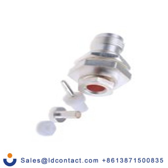 RS PRO,546-5222,TNC 连接器 母插, 50 Ω, 隔板安装, 直向 TNC系列 夹