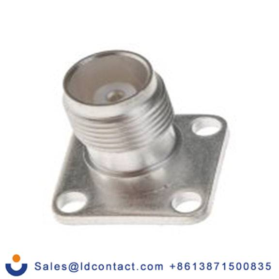 RS PRO,546-5238,TNC 连接器 母插, 50 Ω, 隔板安装, 直向 TNC系列 焊接