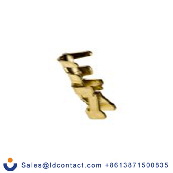 RS PRO,547-3289,电源端子 母插, 镀金色, 30 AWG至 压接 24 AWG M22系列