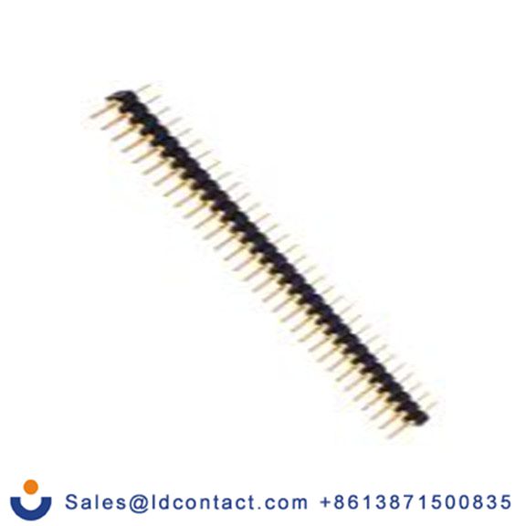 RS PRO,600-7473,32p 1排 引脚管座 直向 线对板连接器, 2.54 mm间距, 500 V, 通孔安装 无罩 SIB系列