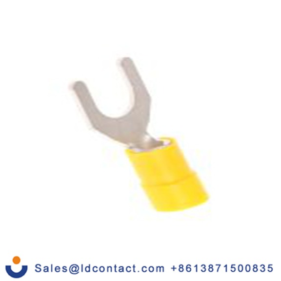 RS PRO,613-9867,绝缘 叉型端子, M8螺栓, 黄色, 最小电线尺寸: 12 AWG 10 AWG, 14 mm宽, 1 mm厚, 镀锡触点 乙烯基, SVY系列