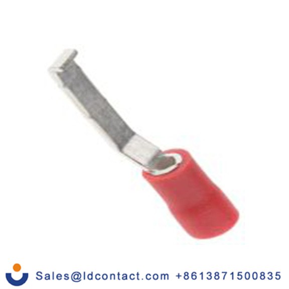 RS PRO,624-1213,片型端子, 插片3 mm宽x16.8 mm长, 绝缘x0.75 mm厚 带钩 22 AWG, 红色 16 AWG, 乙烯基绝缘