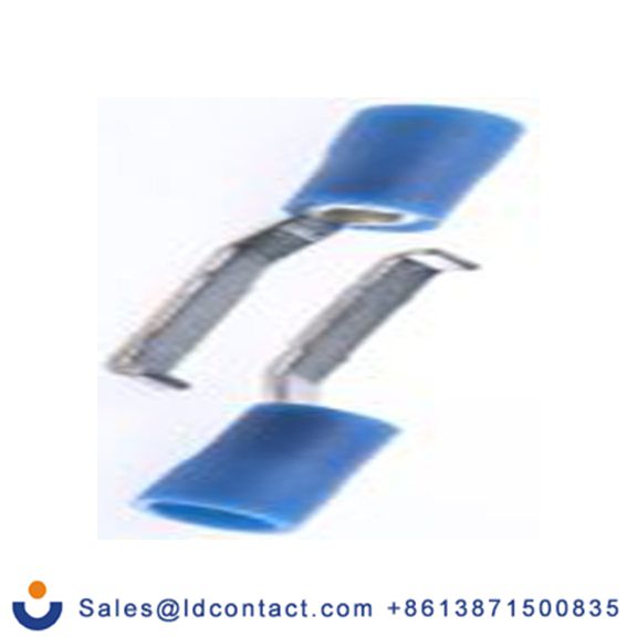 RS PRO,624-1229,片型端子, 插片3 mm宽x16.8 mm长, 绝缘x0.8 mm厚 带钩 16 AWG, 蓝色 14 AWG, 乙烯基绝缘