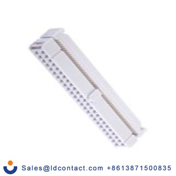 RS PRO,625-7325,IDC 连接器, 50p 母插, 2.54 mm间距, 2排 电缆安装 直角