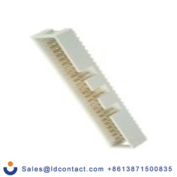 RS PRO,625-7353,50p 2排 PCB 针座 直向, 2.54 mm间距, 500 V, 通孔安装 覆盖