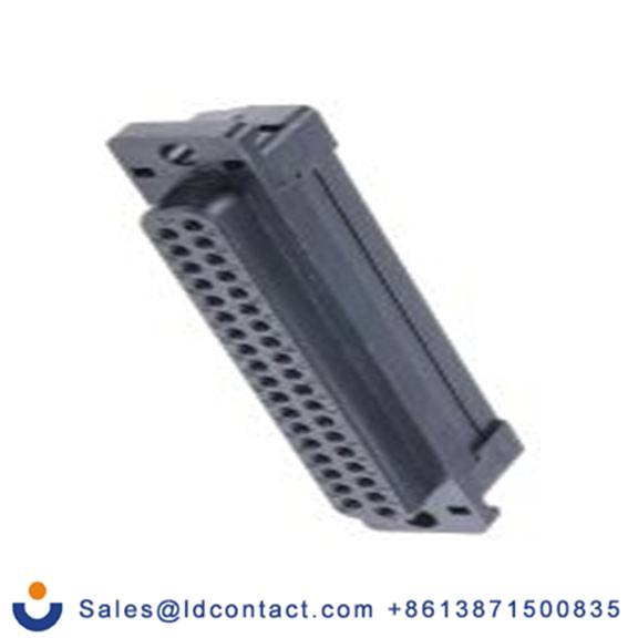 RS PRO,642-4783,37针 D-SUB 直向 1.27 mm间距, 电缆安装 D-sub 连接器, 250 V 母插