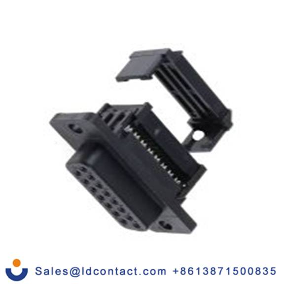 RS PRO,642-4799,15针 D-SUB 直向 1.27 mm间距, 电缆安装 D-sub 连接器, 250 V 母插