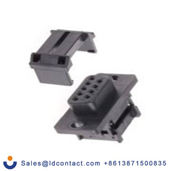 RS PRO,642-4812,9针 D-SUB 直向 1.27 mm间距, 电缆安装 D-sub 连接器, 250 V 母插