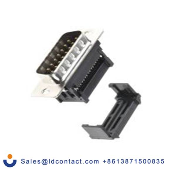 RS PRO,642-4856,15针 D-SUB 直向 1.27 mm间距, 电缆安装 D-sub 连接器, 250V, 250 V 公