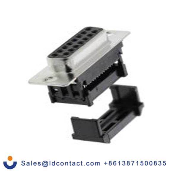 RS PRO,642-4890,15针 D-SUB 直向 1.27 mm间距, 电缆安装 D-sub 连接器, 250V, 250 V 母插