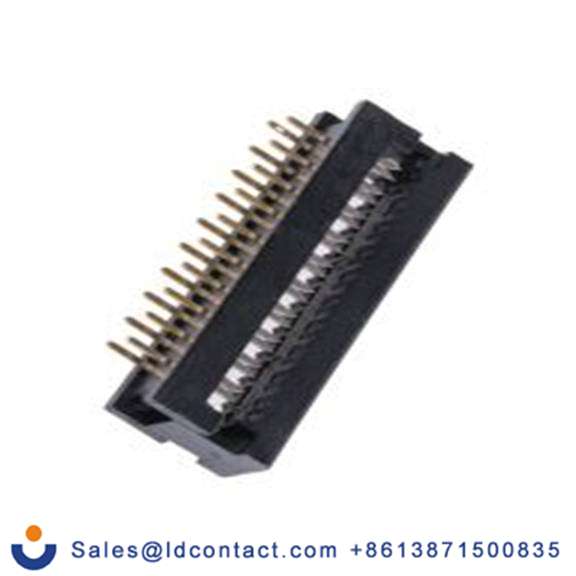 RS PRO,642-5039,IDC 连接器, 20p 公, 2.54 mm间距, 2排 电缆安装 直角