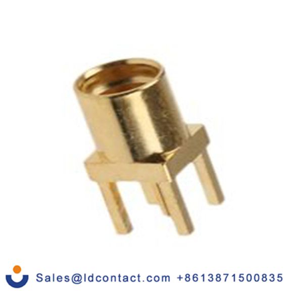 RS PRO,656-0132,MCX 连接器 母插, 50 Ω, PCB安装, 直向 MMCX系列 焊接